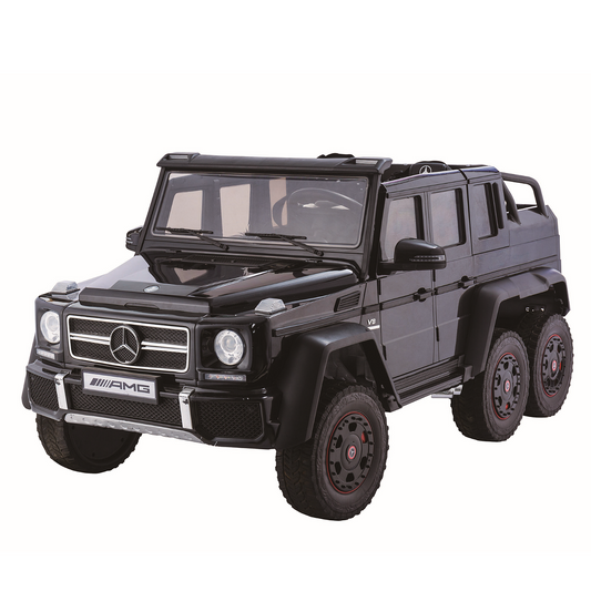 Mercedes G63 6X6 6 Motores con Licencia 12V Negro