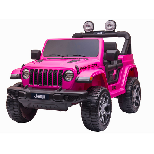 Jeep a Batería Rubicon Rosado 12V